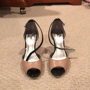Style&Co nude and black heel